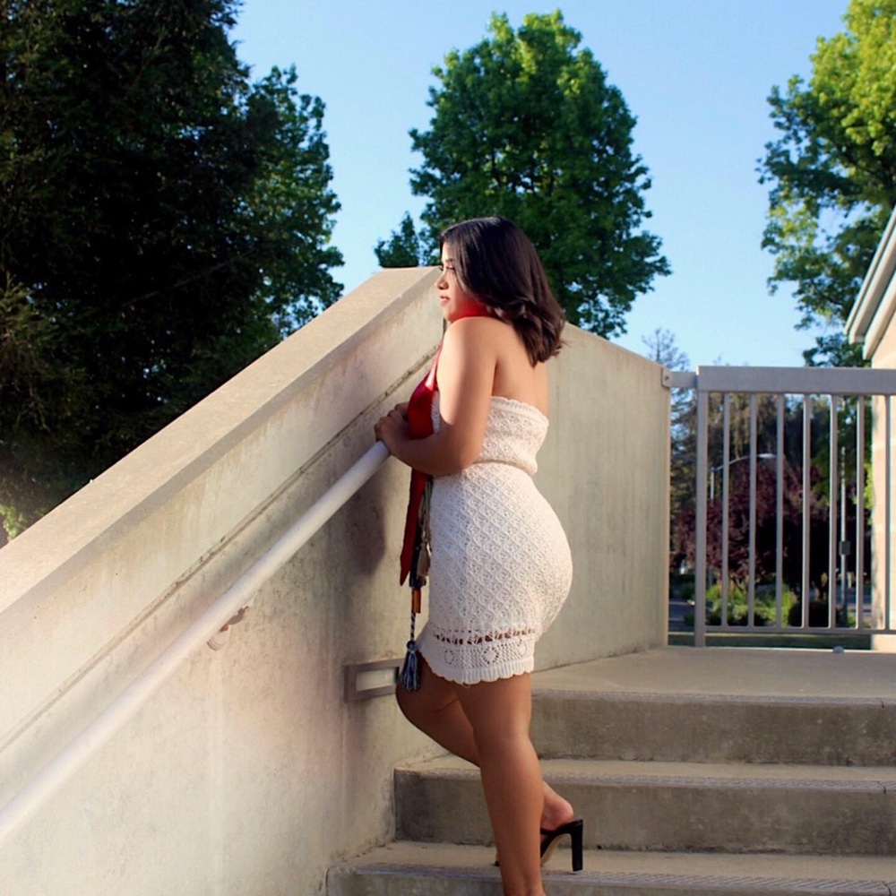 🦋CROCHET TIE DRESS
